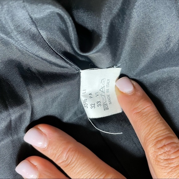 Vintage Dine Max Long Black Blazer - Picture 6 of 7